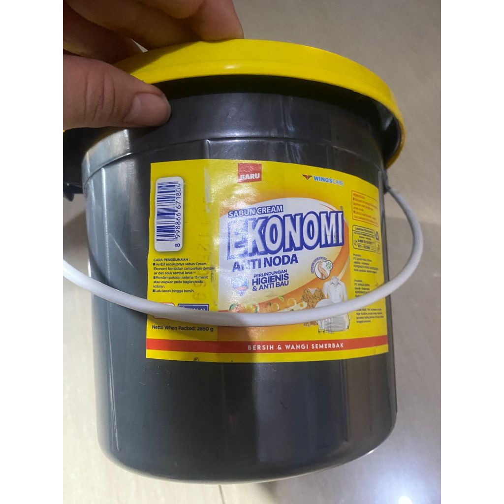 [KOTAK/EMBER] EKONOMI SABUN COLEK SABUN KRIM - 2850Gr - KEMASAN KOTAK - EMBER