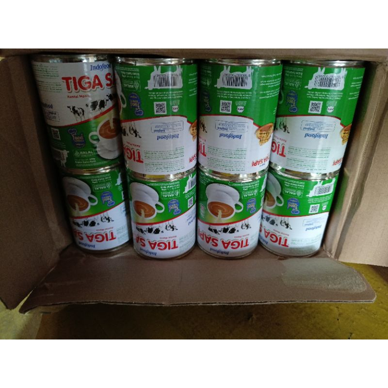 Susu Kental Manis TIGA SAPI 490gr 1 DUS isi 48Pcs