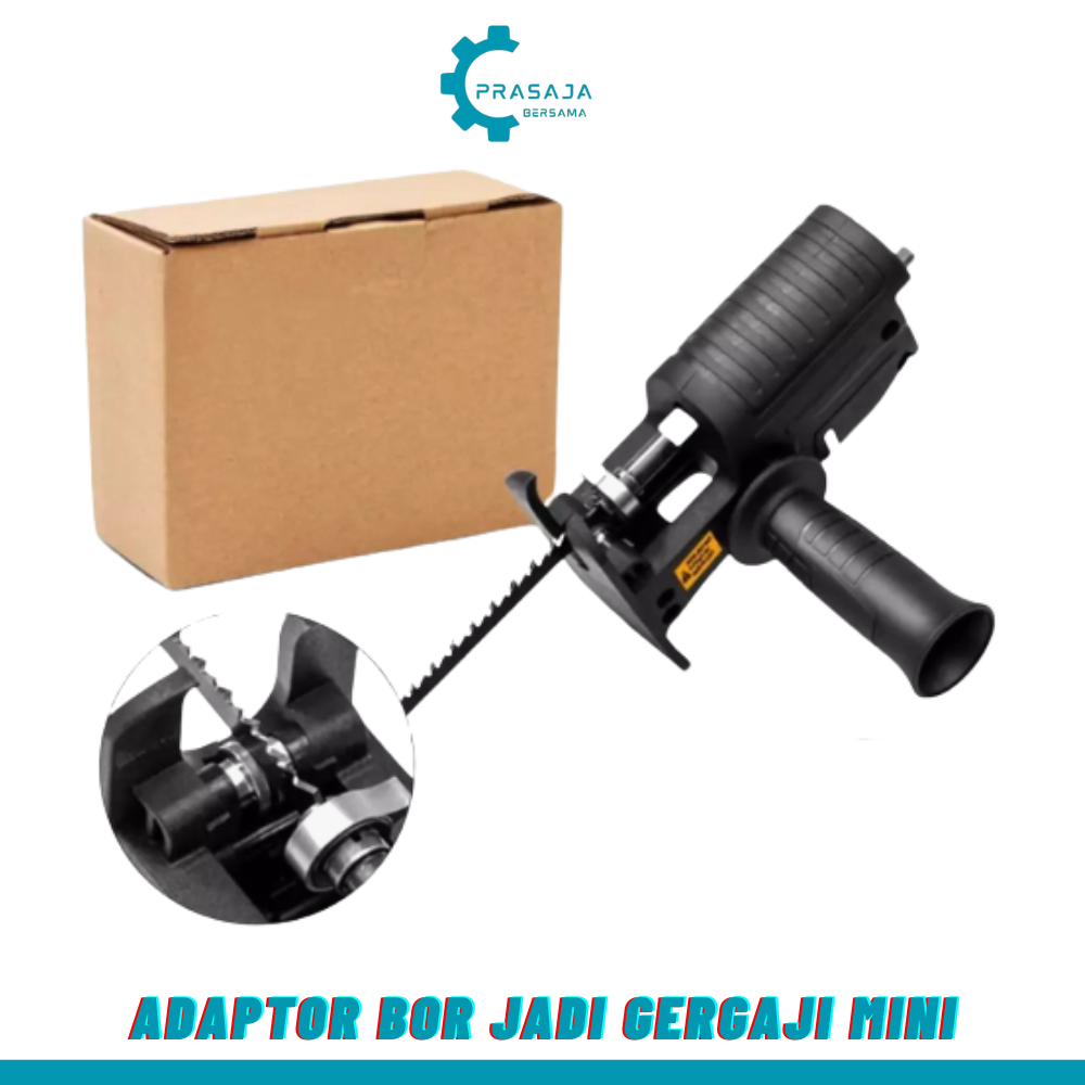 Adapter reciprocating jigsaw adapter bor ke gergaji tambahan jig saw mesin bor tangan Gergaji Konekt