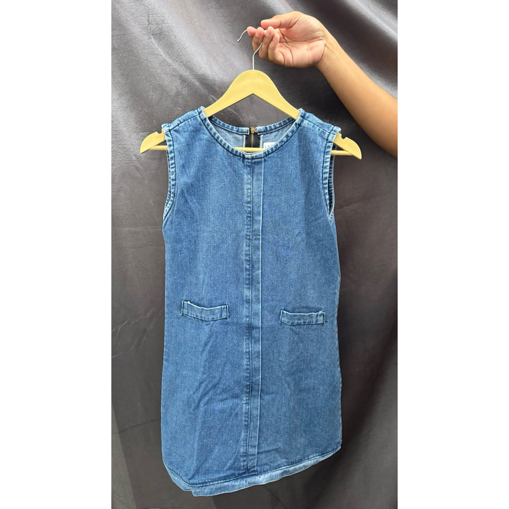 preloved/denim dress/dress mini/pakaian wanita