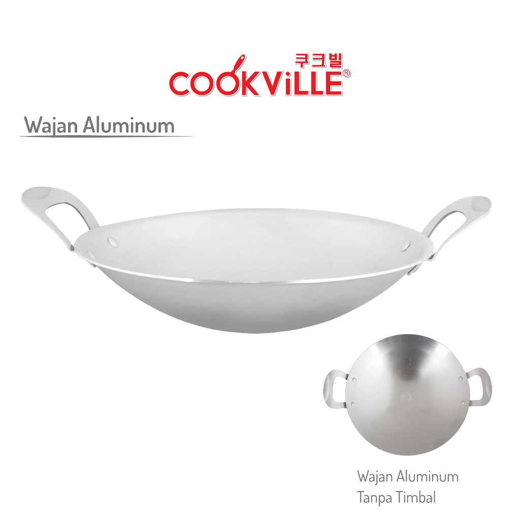 [COOKVILLE] Aluminum Wajan 30 Cm