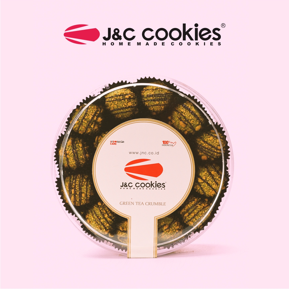 J&C Cookies Green Tea Crumble