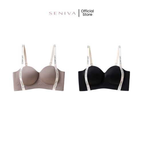 Seniva - Bra Wanita Cup Tebal Seamless Stylish