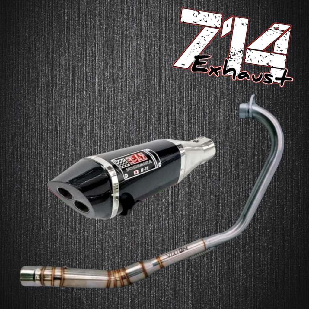 Knalpot yoshimura r11 fu sonic cbr150 cb150 verza byson vixion r15 gsx / knalpot racing Yoshimura r1