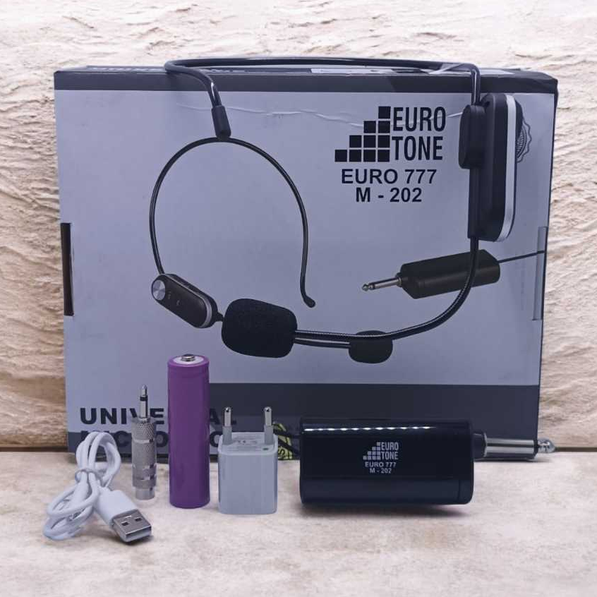 Mic Bando Wireless EuroTone / Euro Tone EURO 777 M-202 (1 bh mic)