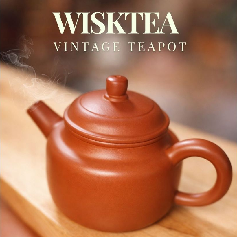 WiskTea YiXing Red Sands (ZhuNi) Clay Teapot | Teko Tanah Liat | No.9