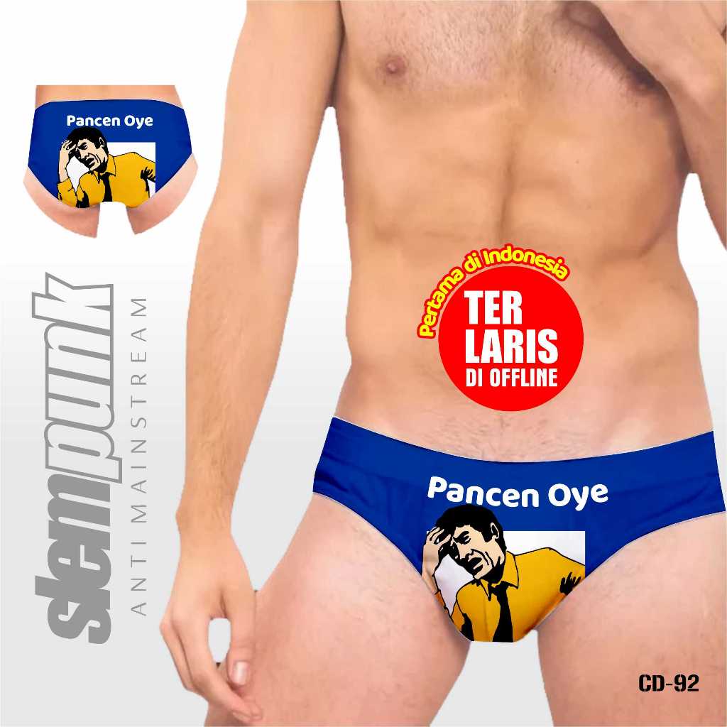 Celana Dalam Lucu Celana Dalam Pria Slempak Anti Mainstream CD37