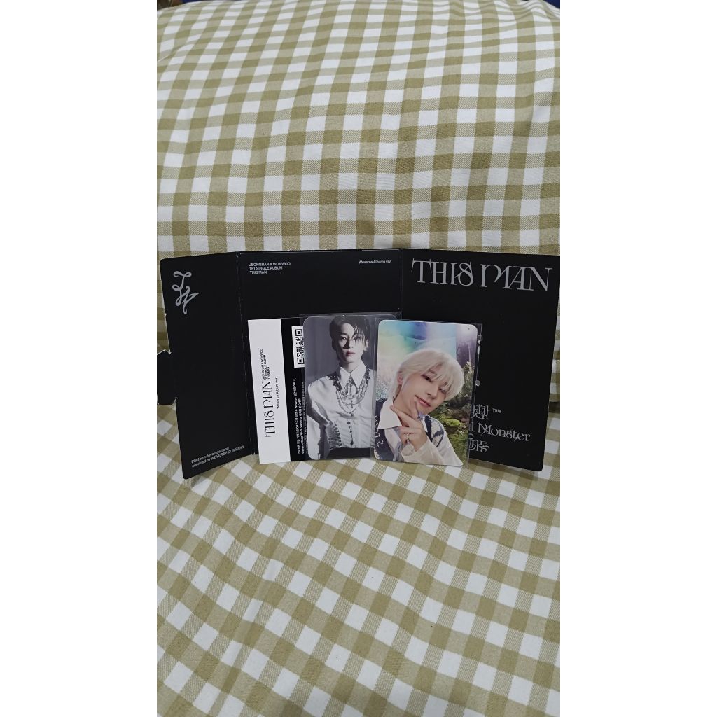 ALBUM WEVERSE THIS MAN JXW JEONGHAN WONWOO SEVENTEEN KPOP ALBUM UNSEALED WONWOO MURAH MURCE CLEARANC