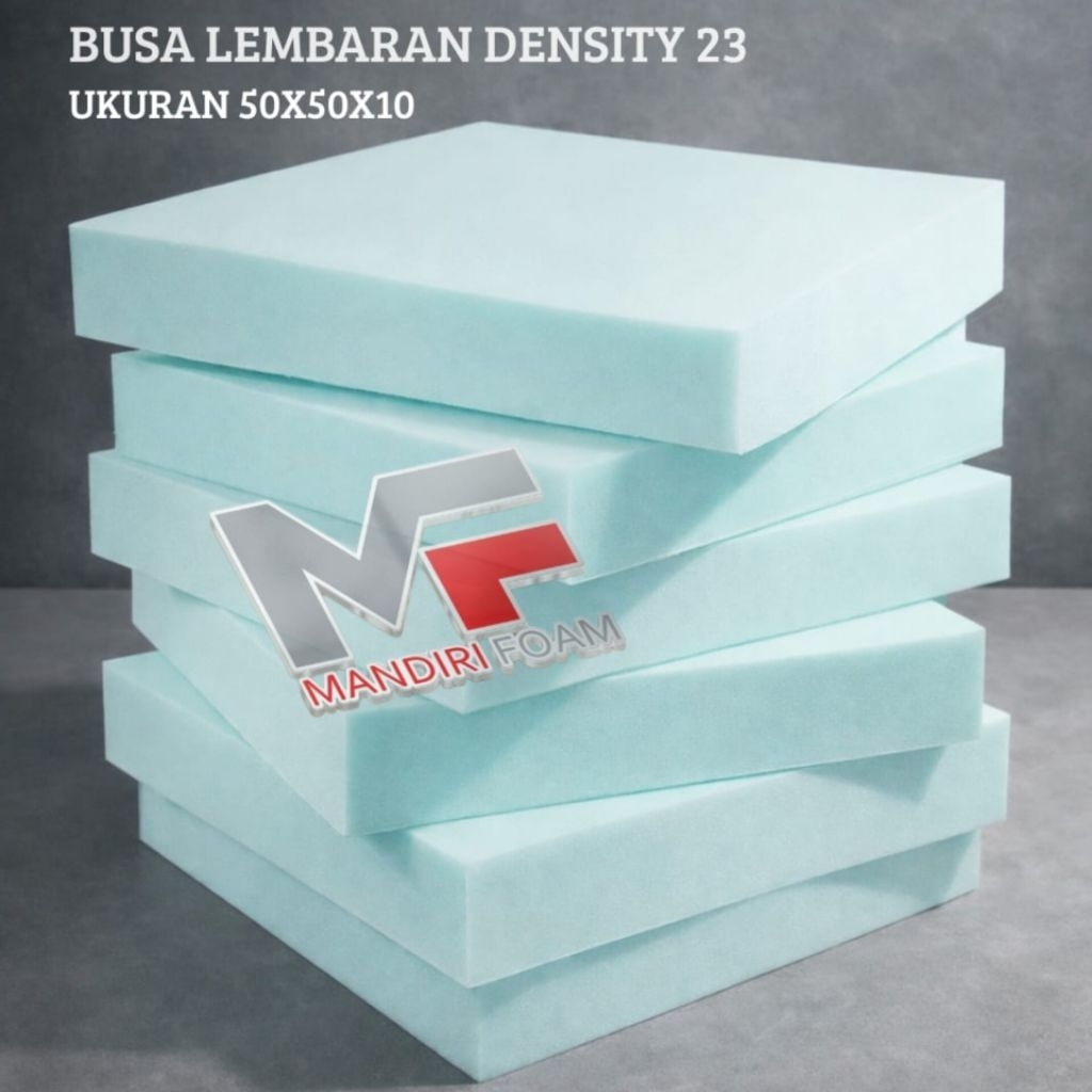 Busa Lembaran Ukuran 50x50x10 | Empuk, Padat, Tidak Mudah Kempes