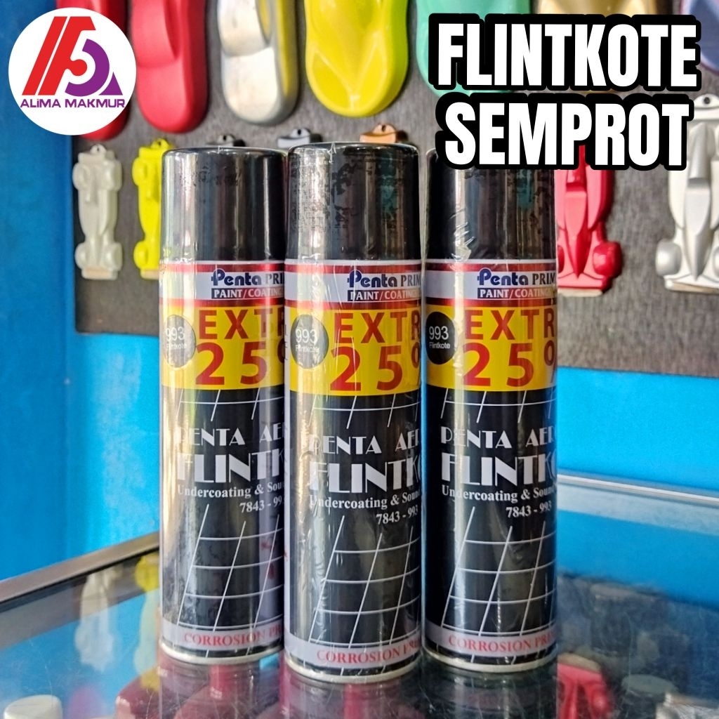 Flinkote Semprot Penta 500ml / Flinkote Anti Karat / Flinkote Semprot / Flinkote Aerosol / Flinkote 