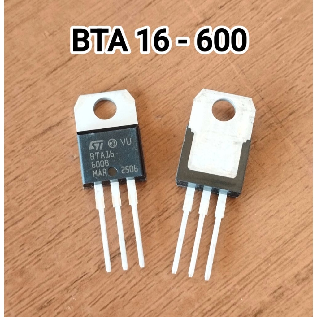 Triac BTA 16-600 Triac 16A/600V Transistor BTA 16-600 Triak BTA16A-600