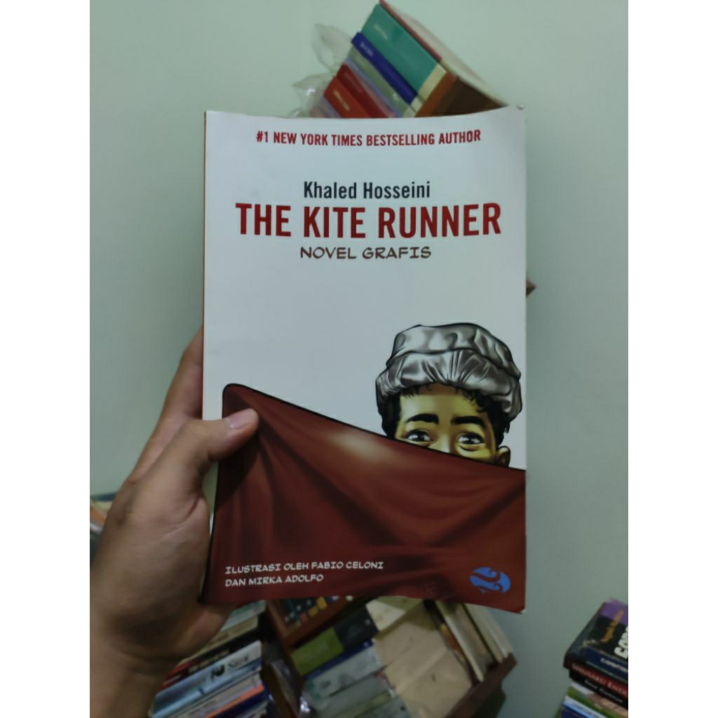 [PRELOVED ORI] The Kite Runner Novel Grafis - Khaled Hosseini Buku Bekas