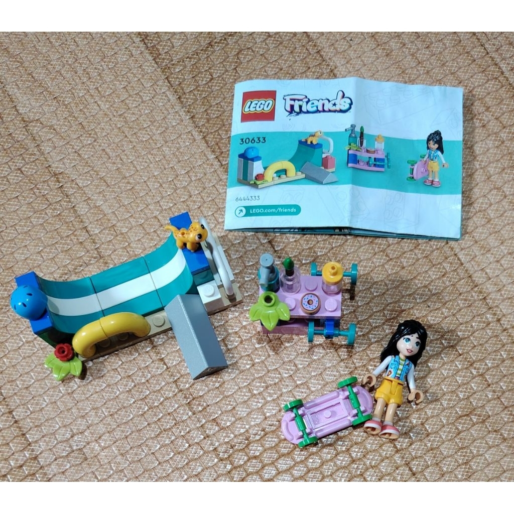 Brick Lego 30633 Friends Skaterbord Girl Preloved Second