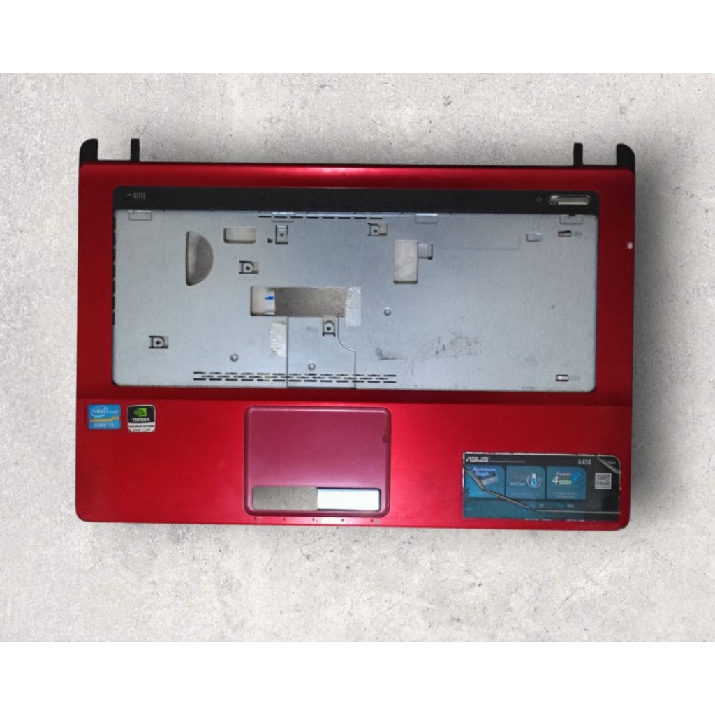 Frame Keyboard Asus A43S - Casing Palmrest Laptop Asus A43S