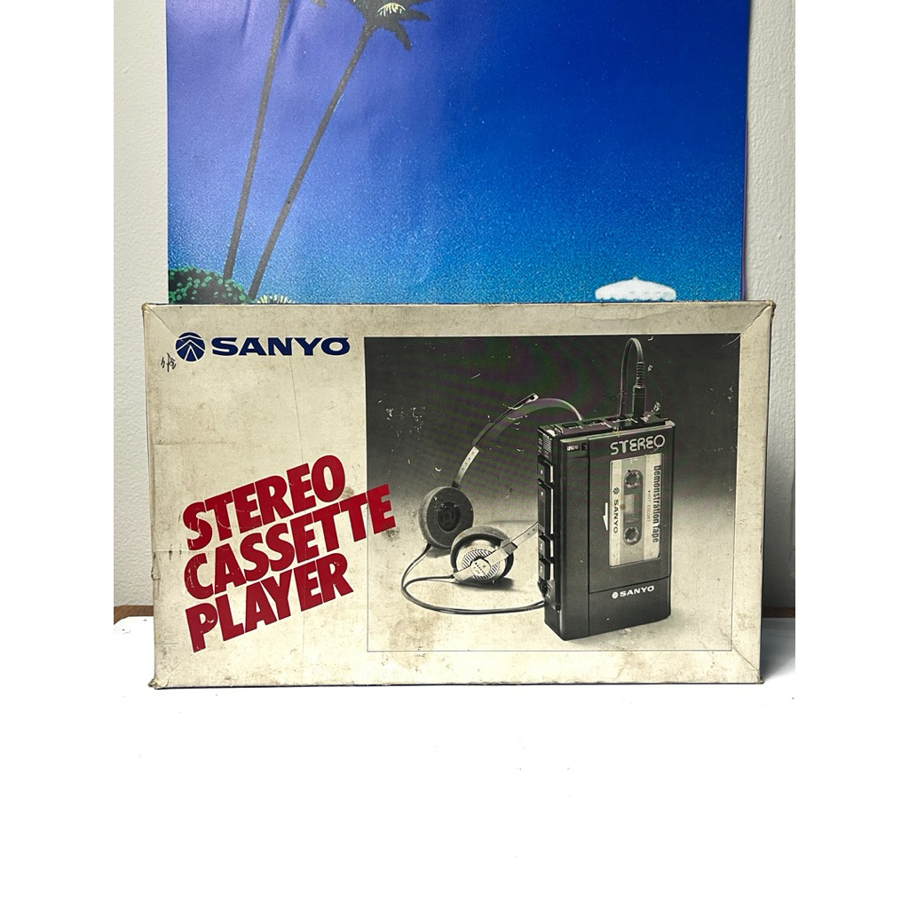 Walkman Sanyo M4440 (1981) NOS Fullset