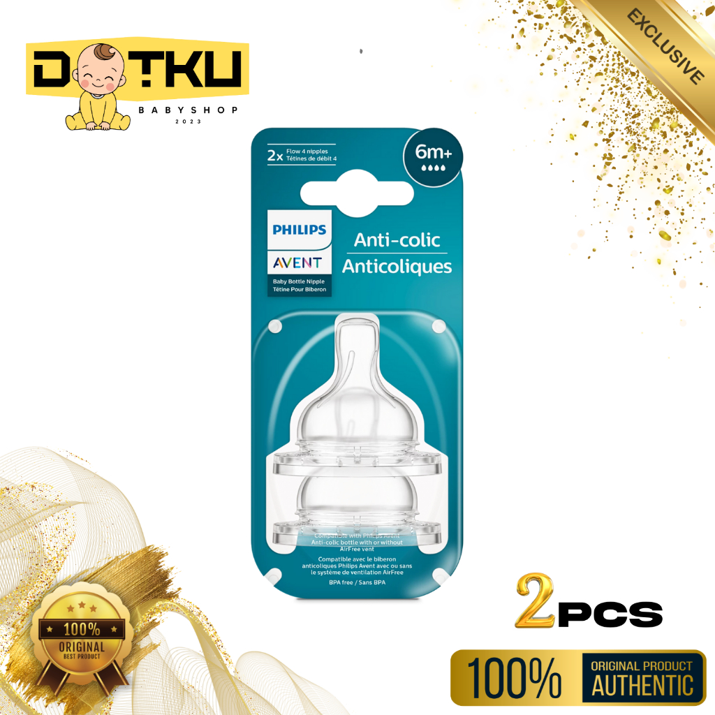 PHILIPS AVENT CLASSIC 2pcs ORI - DOT BAYI - DOT AVENT - DOT BOTOL SUSU