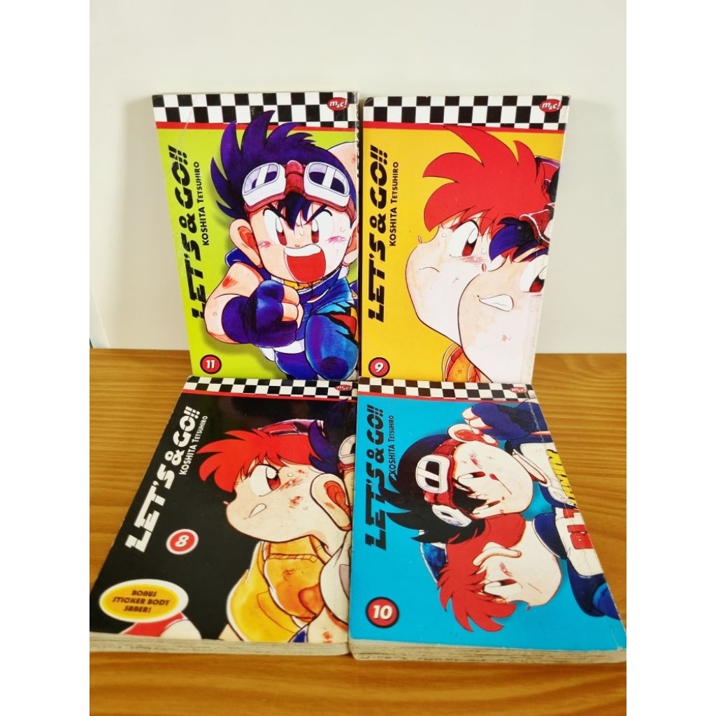 komik lets & go 8,9,10,11