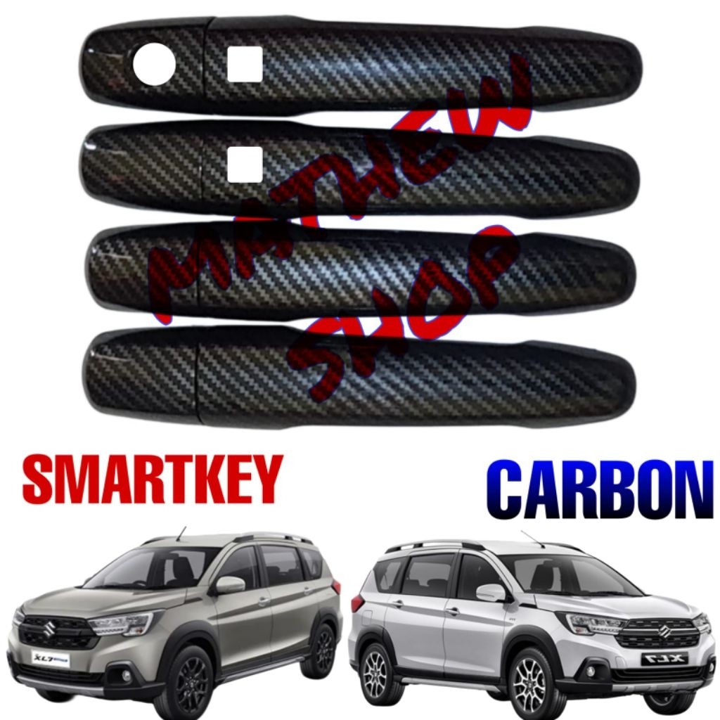 Cover Door Handle Suzuki XL7 XL 7 2020 2021 2022 2023 2024 2025 2026 Karbon Carbon/ Pelindung Handle