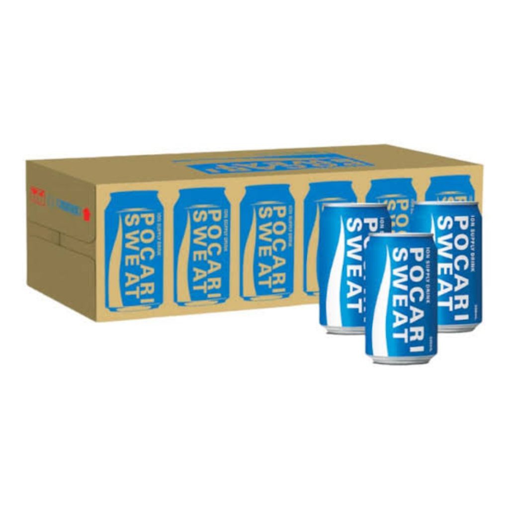 POCARI SWEAT 330 ML KALENG 1 DUS ISI 24 KALENG