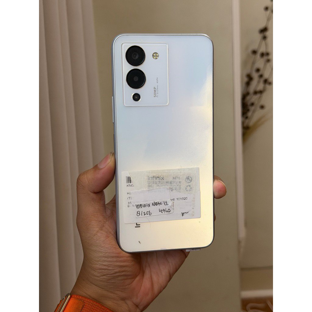 HANDPHONE HP Infinix Note 12i Note 12 8/256  6/128 Second Original Murah bergaransi (Ada minus)