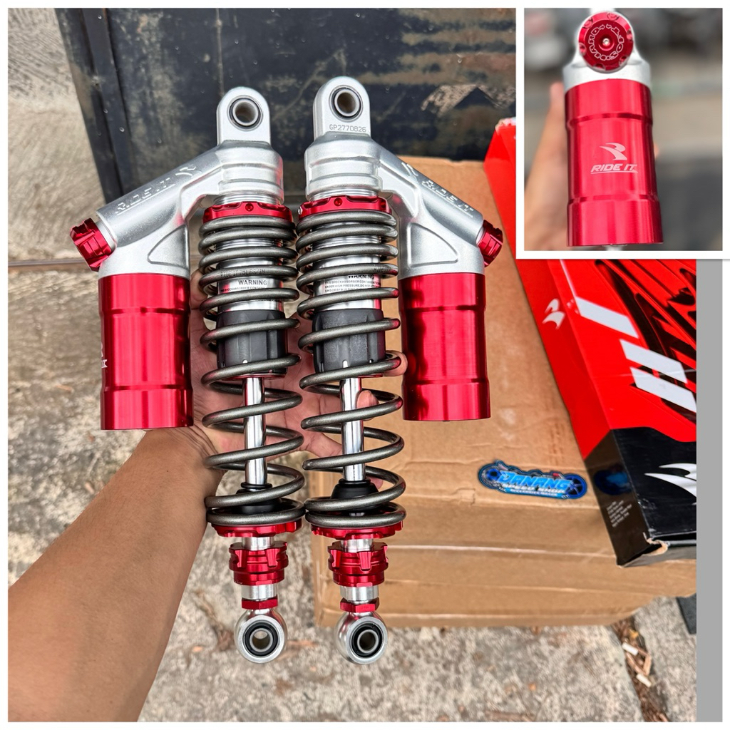 Shok Shockbreaker Tabung Ride It 277 RDC Series Click Atas Bawah Fungsi Hingga 23 click putaran Ukur