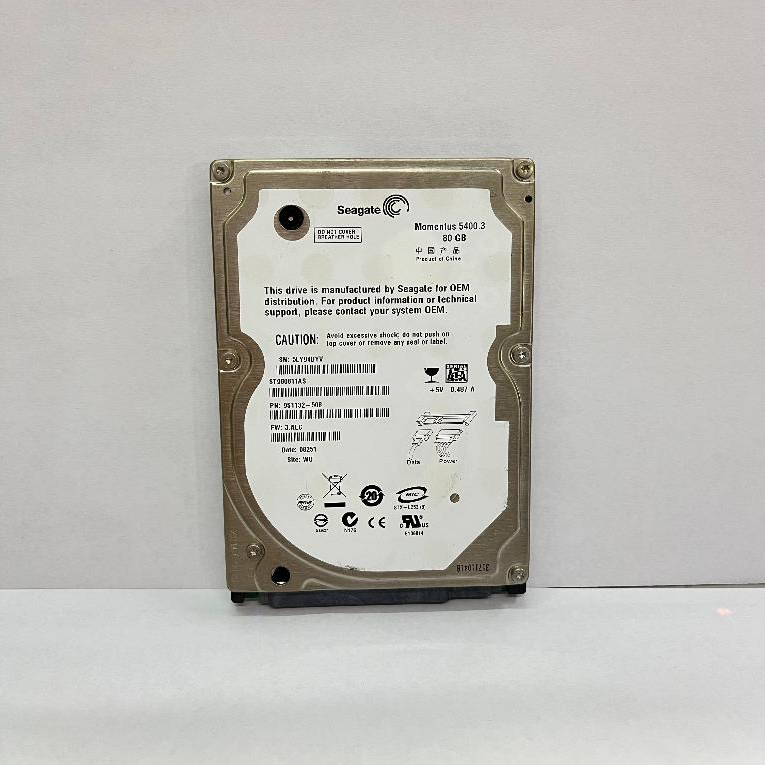 Harddisk Laptop 80GB Seagate Second