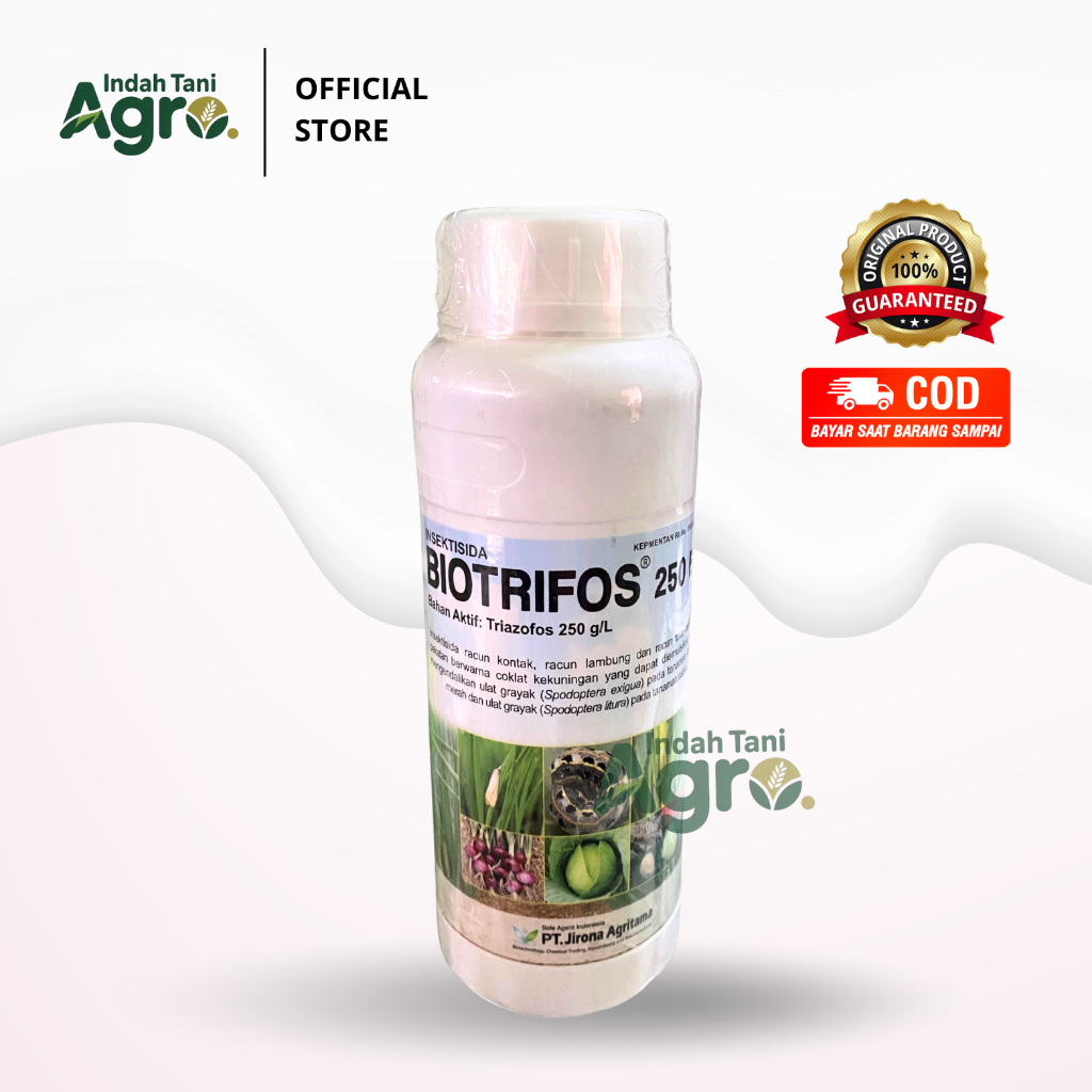INSEKTISIDA BIOTRIFOS 250EC 500ml Bahan Aktif Triazofos 250g/l 100% Original