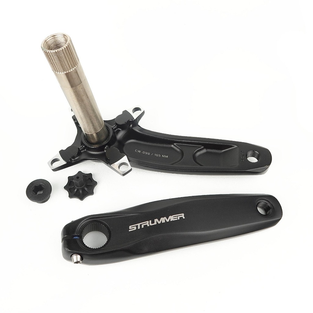 Crank Arm Strummer Cw-098 Ht2 44T 165Mm 170Mm Bcd 104 Alloy Hollowtech2 Co