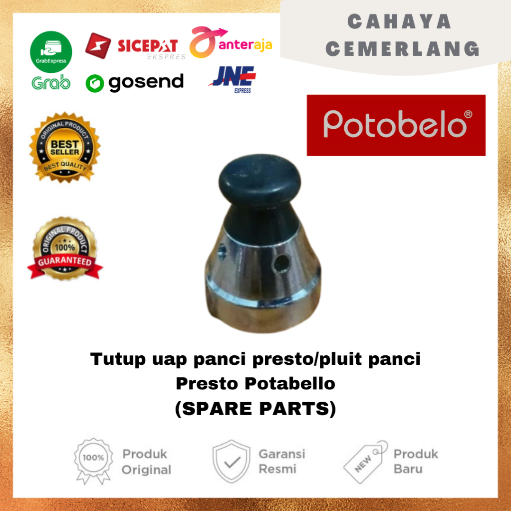 Tutup uap panci presto/pluit panci Presto Potabello