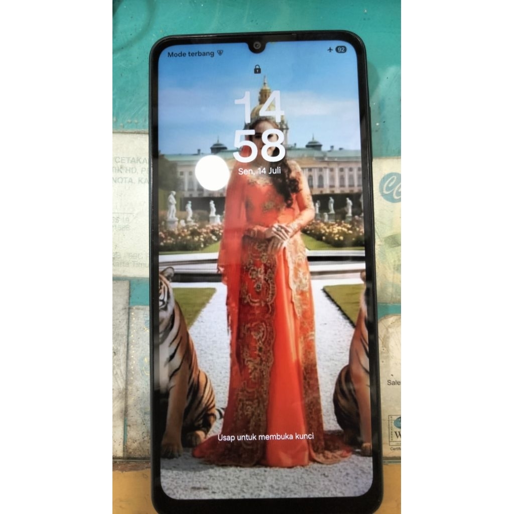 mesin only Samsung a07 lock finance