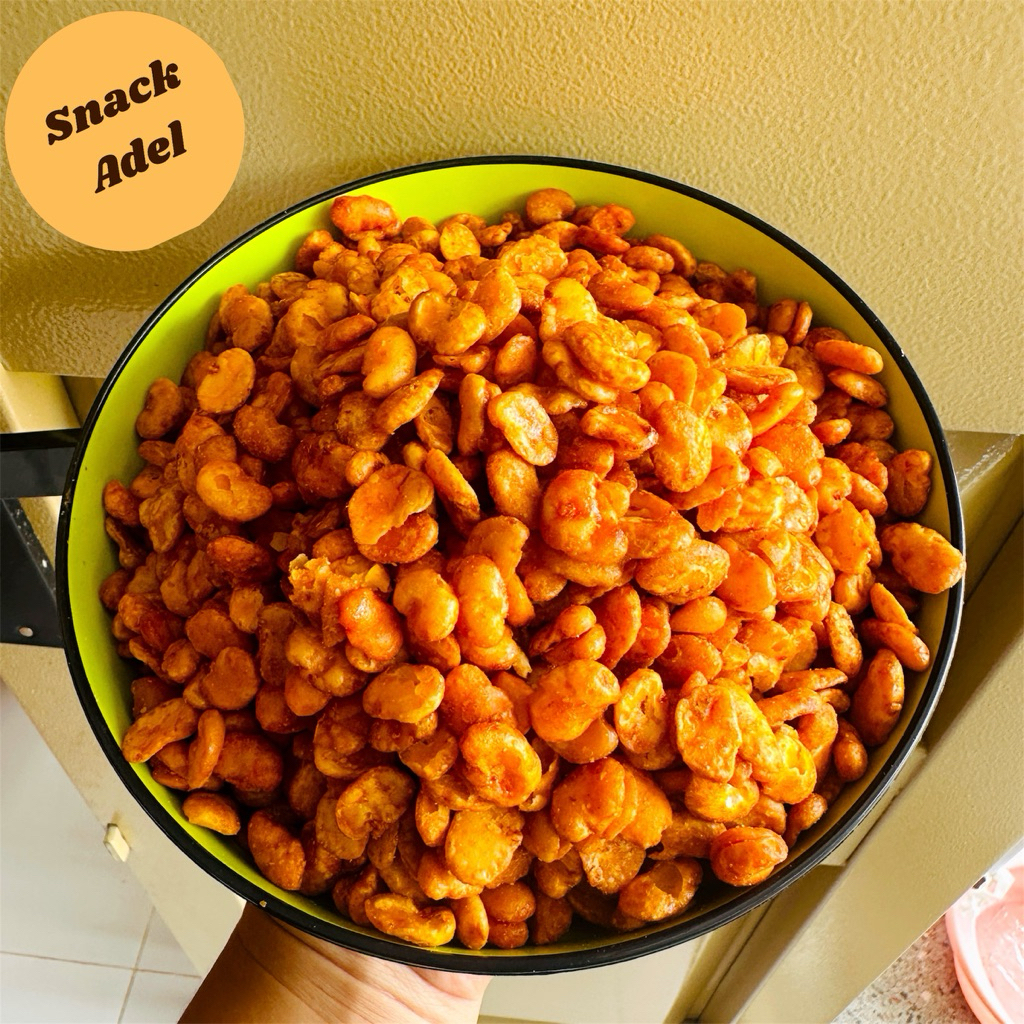 KACANG KORO KUPAS PEDAS/KORO PEDAS BALADO 250gr-500gr (KORO PEDAS KUPAS)