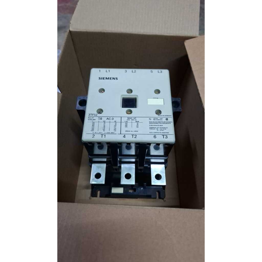 Contactor 3TF52 22-0XP0 SIEMENS 3TF5222-0XP0 3TF5222-OXPO Limited