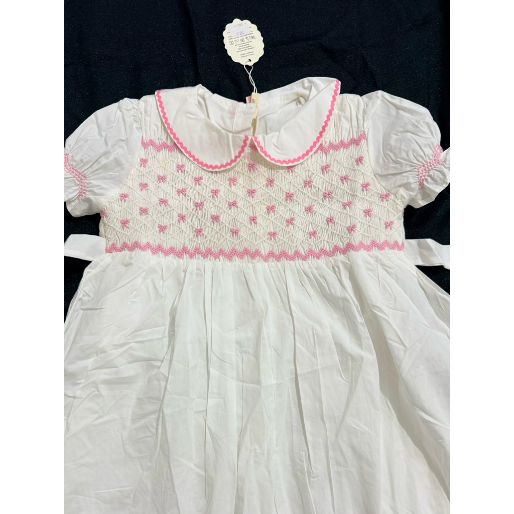 smocked dress anak baru/pl dress lebaran Janie and jack