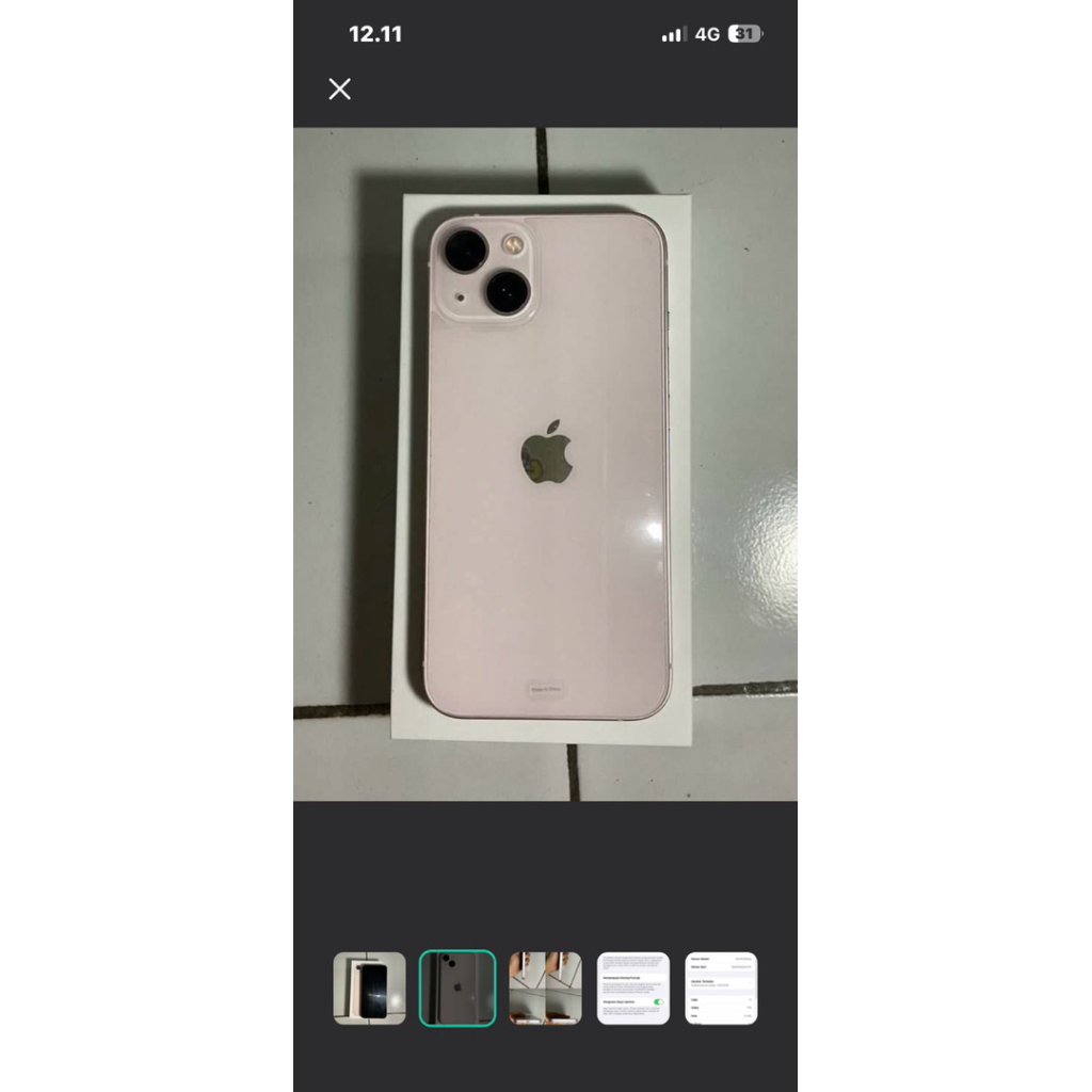 IPHONE 13 128GB PINK IBOX