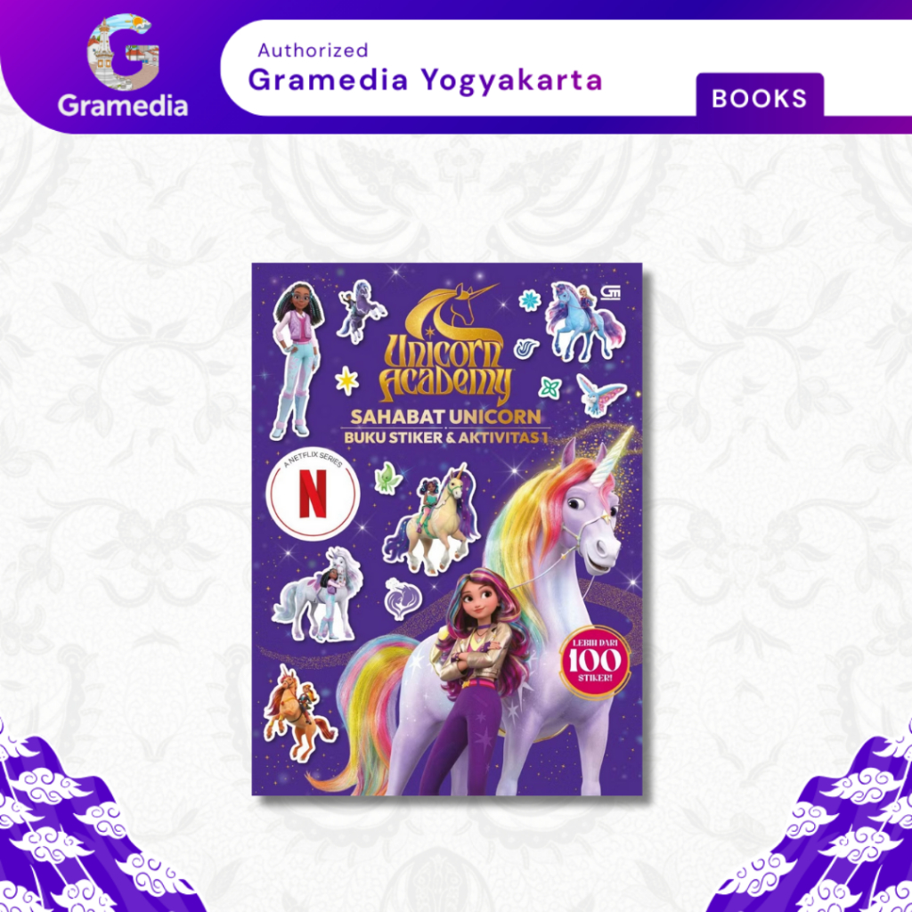 Gramedia Yogya - Unicorn Academy: Sahabat Unicorn - Buku Stiker & Aktivitas 1
