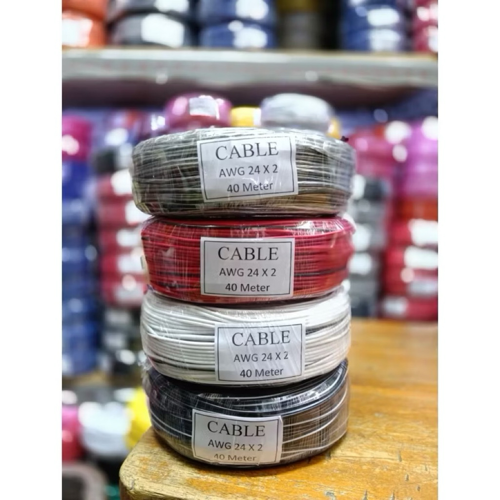 kabel awg 24x2 40meter cableton awg24x2 cable awg 24 x 2
