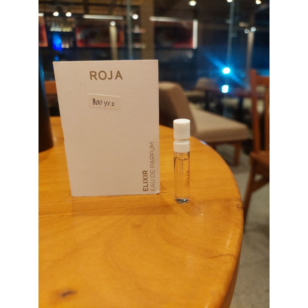 Vial ROJA ELIXIR POUR FEMME 2ML British Luxury Perfume