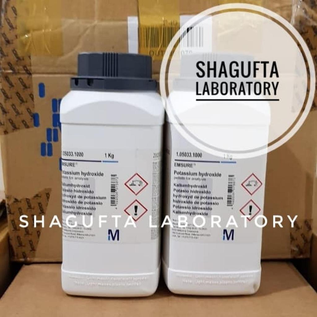 POTASSIUM HYDROXIDE Merck 105033 / Kalium Hidroksida Pro Analis REPACK/ECER