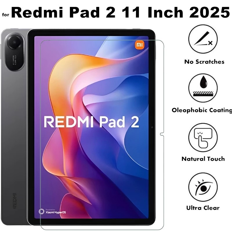 Tempered glass redmi pad 2 11"inch 2025 \ anti gores redmi pad 2 \ Redmi Pad 2