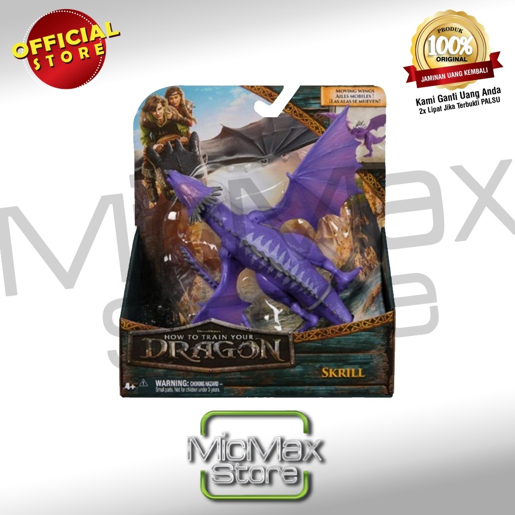 How To Train Your Dragon MOVIE Skrill Figure 6074171