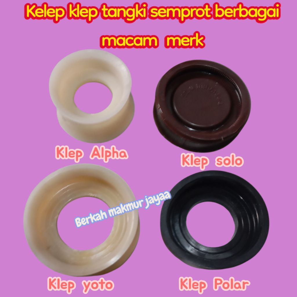 klep sprayer kelep tangki Semprot Solo, Alpha, Yoto, Polar kualitas Bagus