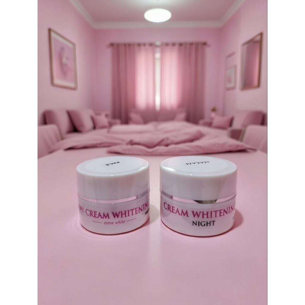 PAKET 2 IN 1 BPO SUPERSKIN DAY CREAM & NIGHT CREAM WHITENING GLOWING