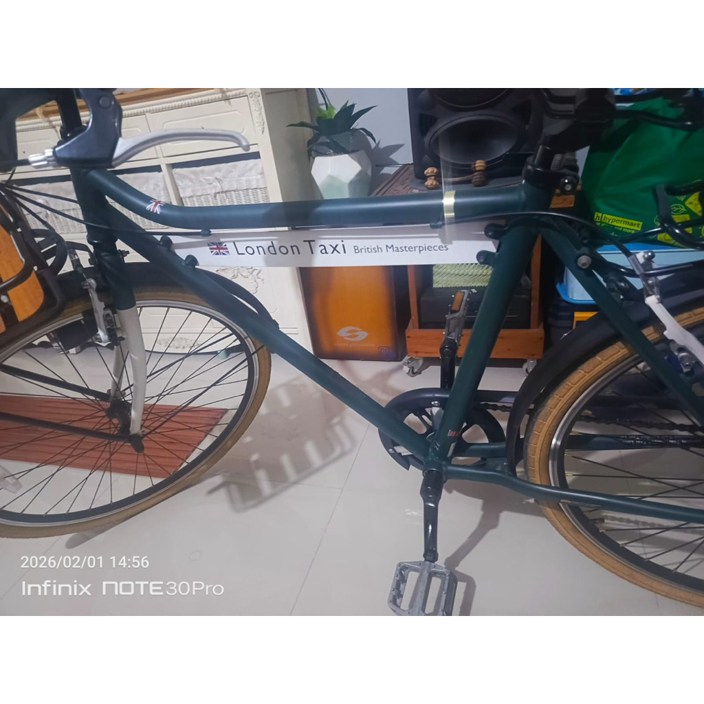 SEPEDA LONDON TAXI CRB M 700C GREEN