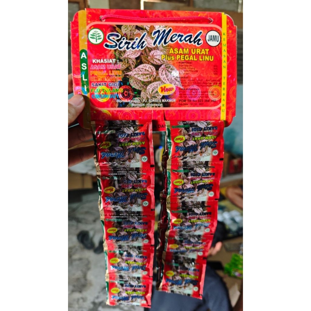 SIRIH MERAH KAPSUL