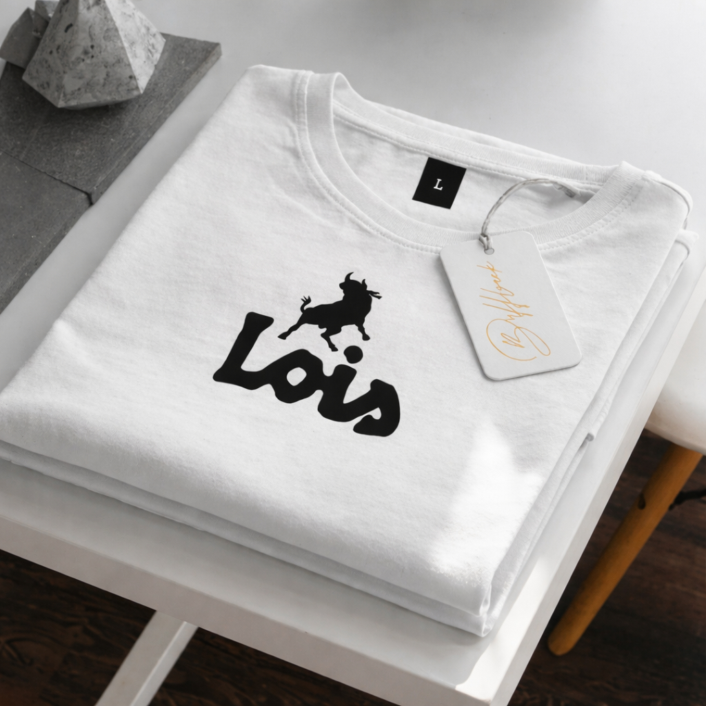 Kaos Pria Original Lois T-shirt Lengan Pendek | Baju Katun Kaos Premium Cowo dan Cewe