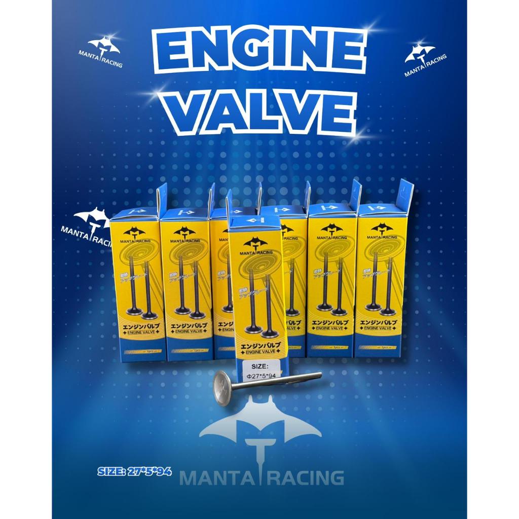 Klep Payung Klep Batang 5mm Panjang 94mm Mentah Ukuran 22 24 25 27 28 30 31mm MANTA RACING