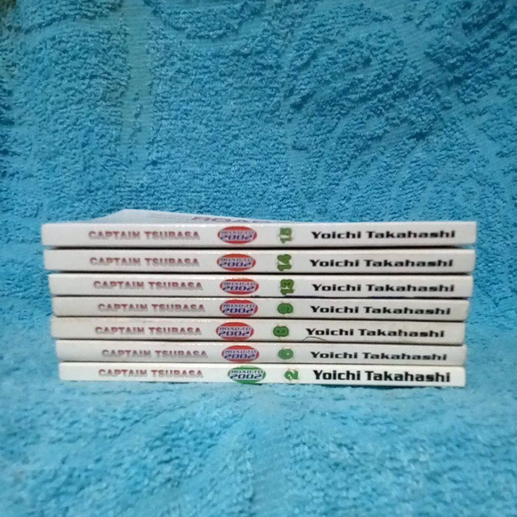captain tsubasa road to 2002 paket 7 buku