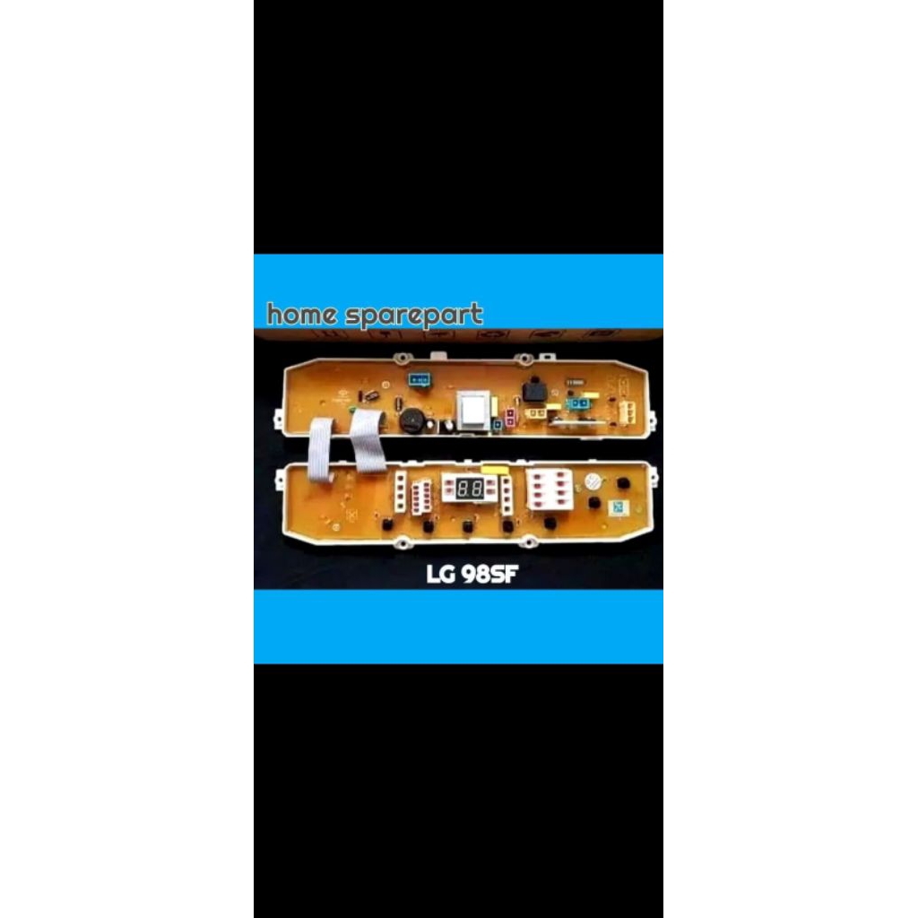 Modul pcb mesin cuci LG WF-L705TC WF-L805TC code part XQB60-98SF original programe