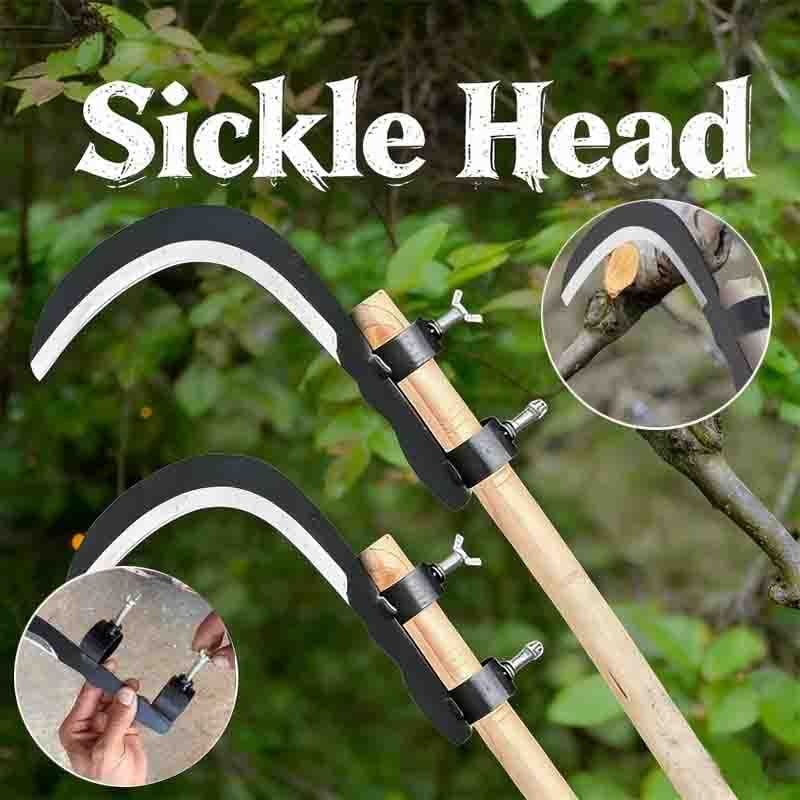 Pisau Pinang Adjustable Sabit Pisau Pinang Sabit Arit Rumput Pemangkas Sabit Sabit Rumput Alat Perta