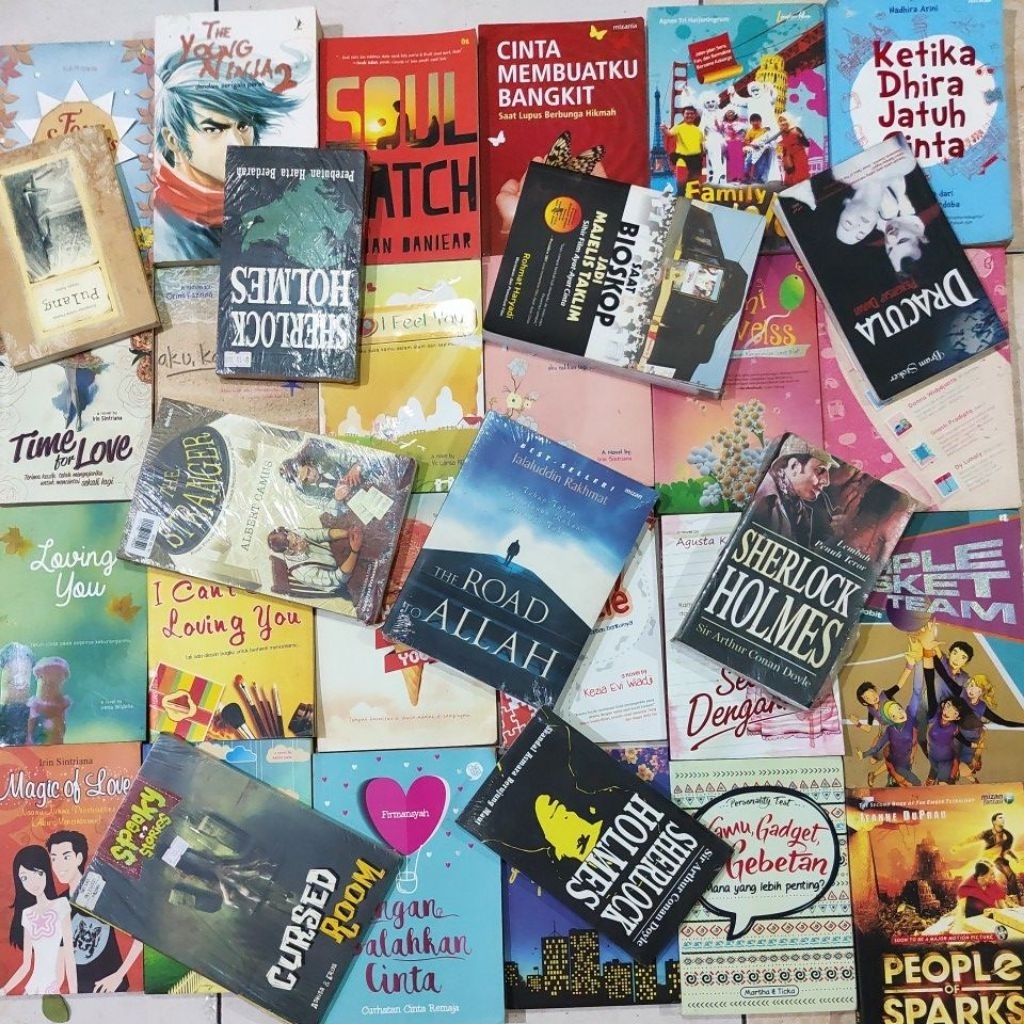 (OBRAL) BUKU NOVEL ROMANSA / NOVEL  REMAJA /ORIGINAL / BESTSELLER